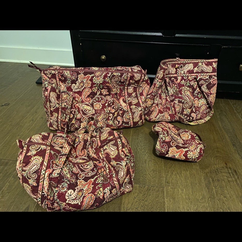 Vera Bradley luggage set